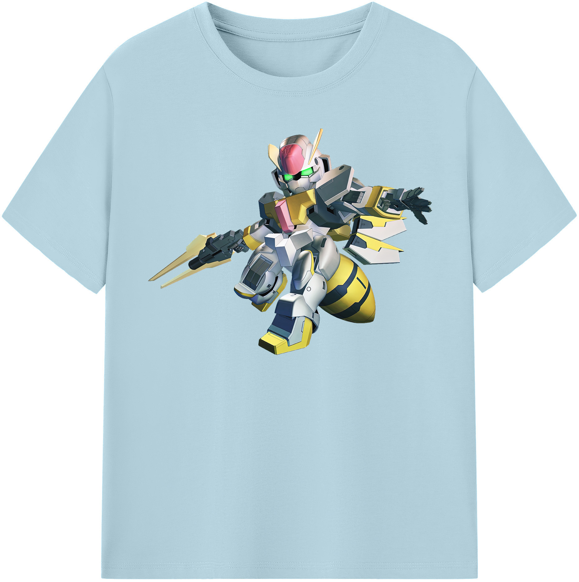 （画像用） 機動戦士ガンダム Mobile Suit Gundam 綿100％半袖Tシャツ（フロントプリント）